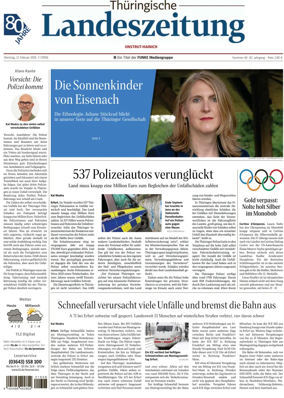 Cover of Thuringische Landeszeitung (Unstrut-Hainich-Kreis)