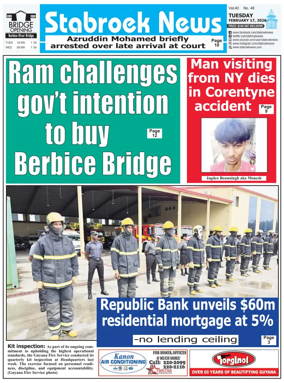 Cover of Stabroek News