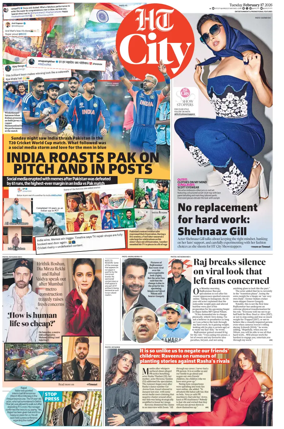 Cover of Hindustan Times (Chandigarh) - City