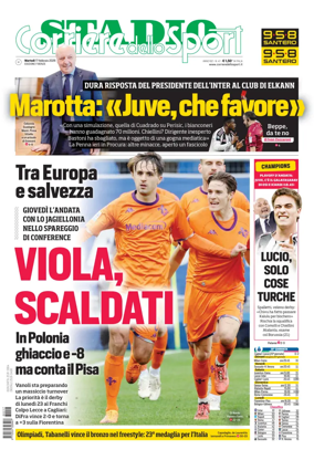 Cover of Corriere dello Sport Stadio (Firenze)