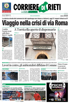 Cover of Corriere di Rieti