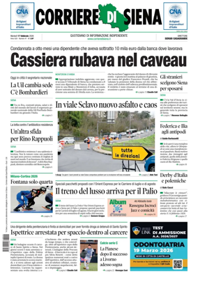 Cover of Corriere di Siena