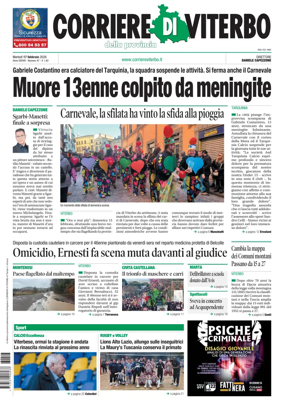 Cover of Corriere di Viterbo