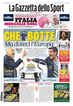 Cover of La Gazzetta dello Sport - Roma