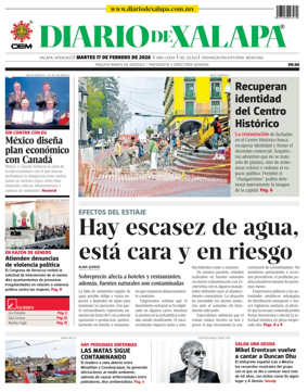 Cover of Diario de Xalapa