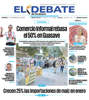 Cover of El Debate de Guasave