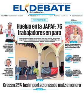 Cover of El Debate de Los Mochis