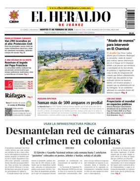Cover of El Heraldo de Juarez