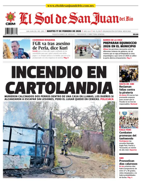 Cover of El Sol de San Juan del Rio