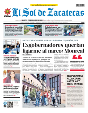 Cover of El Sol de Zacatecas