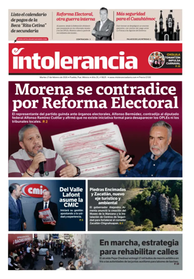 Cover of Intolerancia Diario
