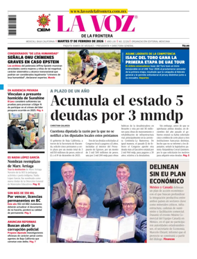 Cover of La Voz de la Frontera