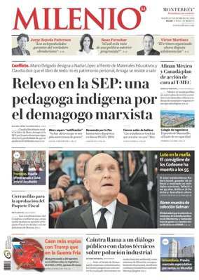 Cover of Milenio Monterrey
