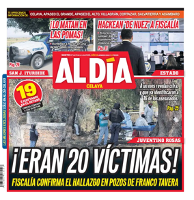 Cover of Periodico Al Dia (Celaya)