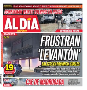 Cover of Periodico Al Dia (Irapuato)