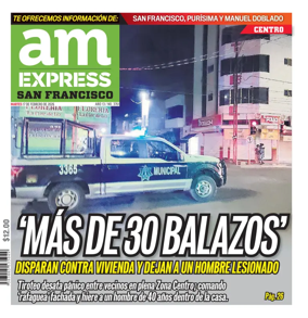 Cover of Periodico AM Express (San Francisco del Ricon)