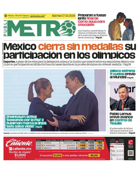Cover of Publimetro Guadalajara
