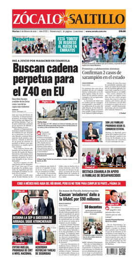 Cover of Zocalo Saltillo