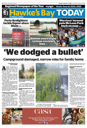 Cover of Hawke's Bay Today