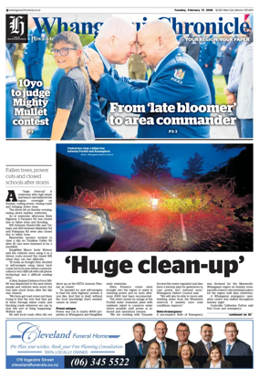 Cover of Whanganui Chronicle