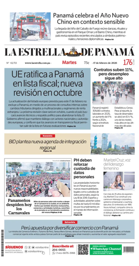 Cover of La Estrella de Panama