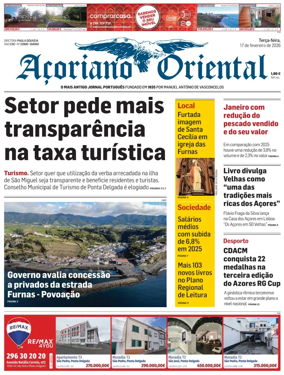 Cover of Acoriano Oriental