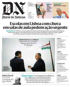 Cover of Diario de Noticias