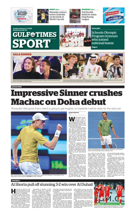 Cover of Gulf Times Sport