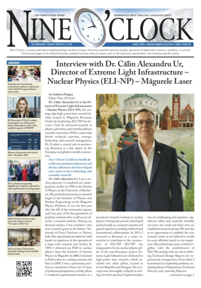 Cover of Nine o clock (Romania) Daily