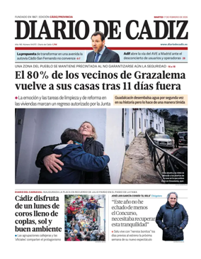 Cover of Diario de Cadiz