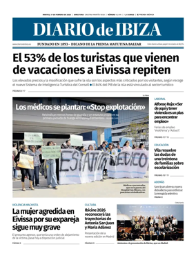 Cover of Diario de Ibiza