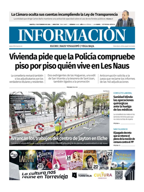 Cover of Diario Informacion (Elche y Vega Baja)