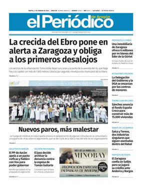 Cover of El Periodico Aragon