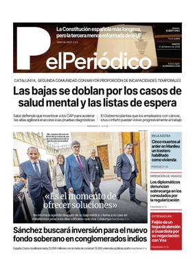 Cover of El Periodico - Castellano