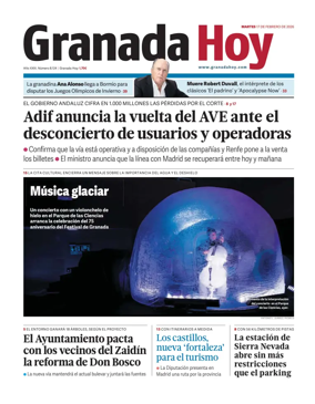 Cover of Granada Hoy