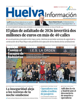 Cover of Huelva Informacion