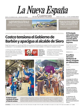 Cover of La Nueva Espana (Cuencas)