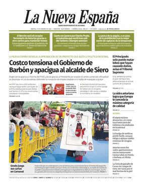 Cover of La Nueva Espana (Oriente)