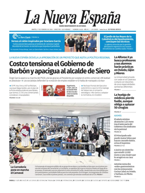 Cover of La Nueva Espana (Oviedo)
