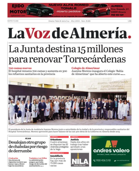 Cover of La Voz de Almeria