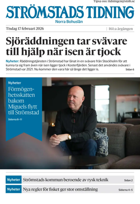 Cover of Stromstads Tidning