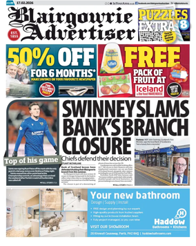 Cover of Blairgowrie Advertiser