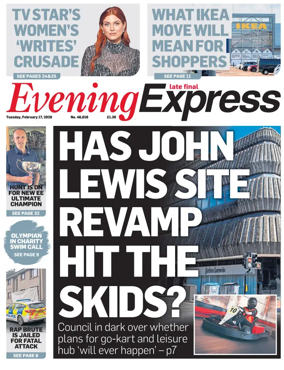 Cover of Evening Express