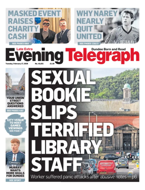 Cover of Evening Telegraph (First Edition)