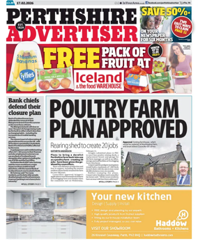 Cover of Perthshire Advertiser