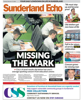 Cover of Sunderland Echo