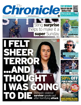 Cover of The Chronicle (South Tyneside and Durham)