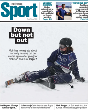 Cover of Herald Sport