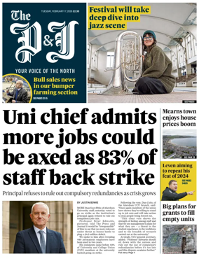 Cover of The Press and Journal (Aberdeen and Aberdeenshire)