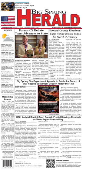 Cover of Big Spring Herald